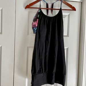Athletic tank top with built in bra. Size 10/12